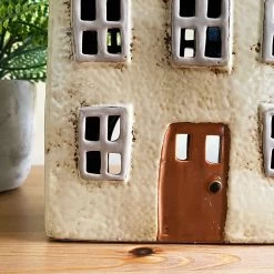 Darthome Limited Cream Cottage House Candle Holder -Décor Dreams Shop IMG E7723