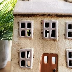 Darthome Limited Cream Cottage House Candle Holder -Décor Dreams Shop IMG E7724