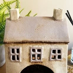 Darthome Limited Cream Cottage House Candle Holder -Décor Dreams Shop IMG E7731