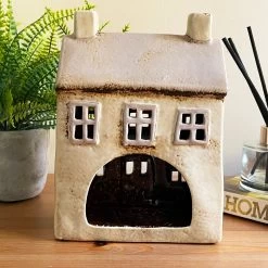 Darthome Limited Cream Cottage House Candle Holder -Décor Dreams Shop IMG E7732