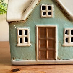 Darthome Limited Ceramic Green House Candle Holder 16 Darthome Limited Ceramic Green House Candle Holder -Décor Dreams Shop IMG E7748