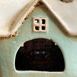 Darthome Limited Ceramic Green House Candle Holder 22 Darthome Limited Ceramic Green House Candle Holder -Décor Dreams Shop IMG E7754