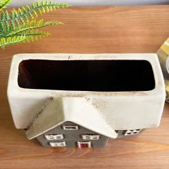 Darthome Limited Ceramic Grey Cottage House Plant Pot -Décor Dreams Shop IMG E7786 67e6710b 8b62 4822 8c19 69dd6e063b25