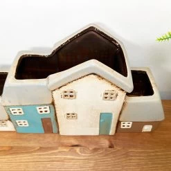 Darthome Limited Ceramic Terraced Houses Indoor Plant Pot -Décor Dreams Shop IMG E7853