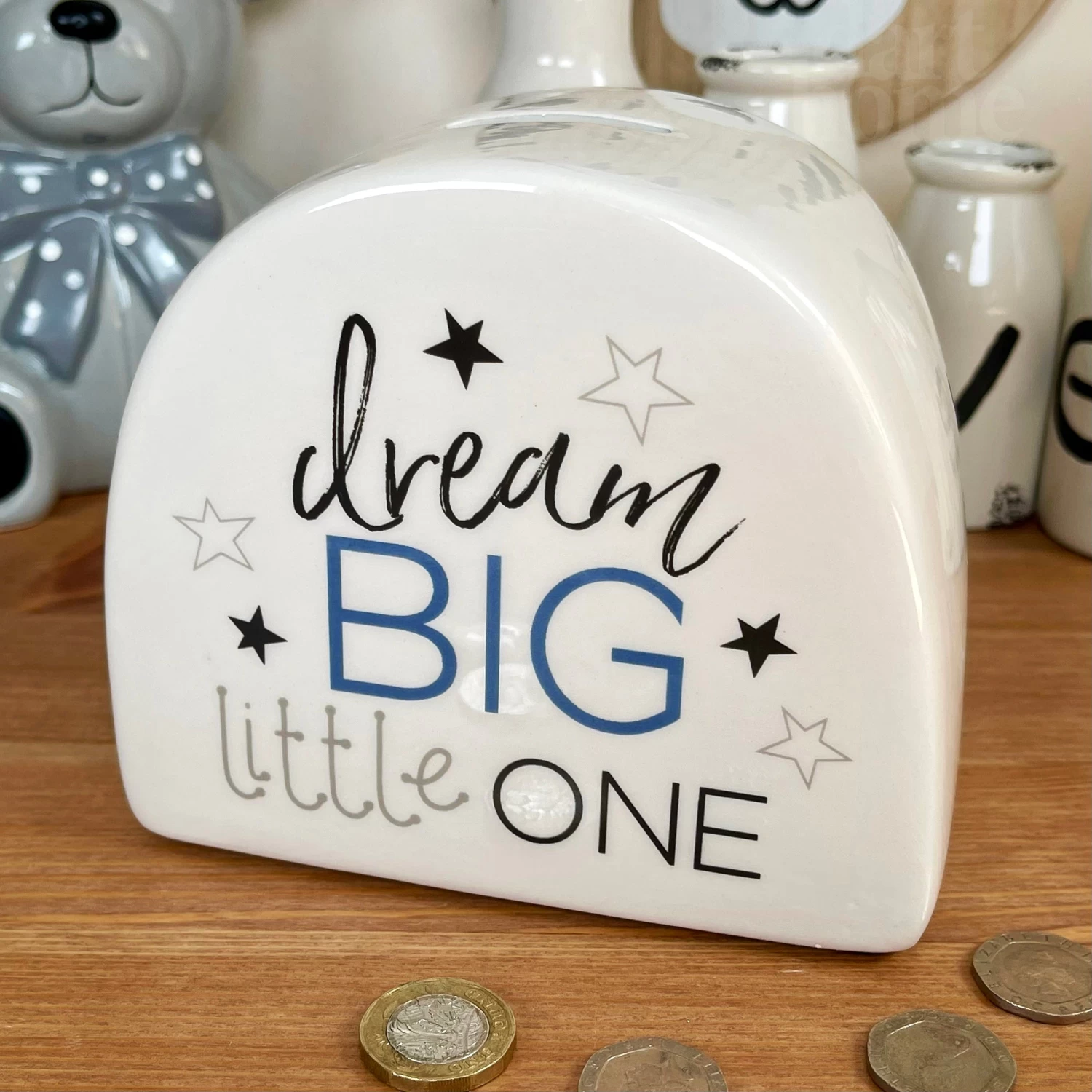 Darthome Limited Ceramic Moneybox Dream Big Little One 3 Darthome Limited Ceramic Moneybox Dream Big Little One