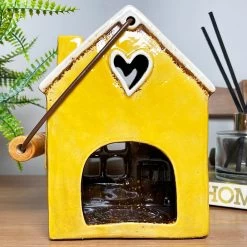 Darthome Limited Ceramic Yellow House Hanging Lantern -Décor Dreams Shop IMG E8249
