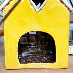 Darthome Limited Ceramic Yellow House Hanging Lantern -Décor Dreams Shop IMG E8250