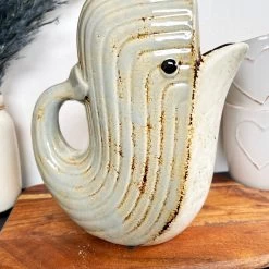 Darthome Limited Grey Ceramic Whale Jug -Décor Dreams Shop IMG E8257 editedDG