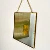 Darthome Limited Gold Square Hanging Mirror 20cm