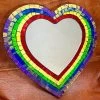 Darthome Limited Rainbow Mosaic Love Heart Wall Mirror -Décor Dreams Shop IMG E8292 edited34