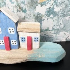 Darthome Limited Rustic Wooden Harbour Houses Ornament -Décor Dreams Shop IMG E8374