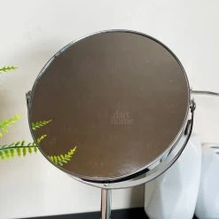 Darthome Limited 2x Magnifying Chrome Pedestal Mirror -Décor Dreams Shop IMG E8699