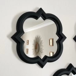 Darthome Limited Black Quarterfoil Wall Mirrors Set Of 3 -Décor Dreams Shop IMG E8737 editedI