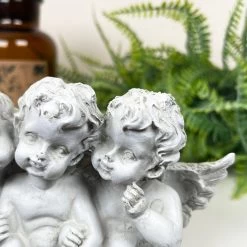 Darthome Limited White Cherub Triplets Ornament -Décor Dreams Shop IMG E9037 editedP