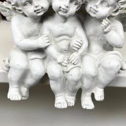 Darthome Limited White Cherub Triplets Ornament -Décor Dreams Shop IMG E9039 editedR