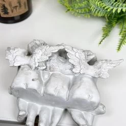 Darthome Limited White Cherub Triplets Ornament -Décor Dreams Shop IMG E9043 editedU