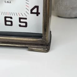 Darthome Limited Antique Brass Square Carriage Clock -Décor Dreams Shop IMG E9048 editedW
