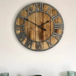 Darthome Limited Industrial Wilston 60cm Wall Clock