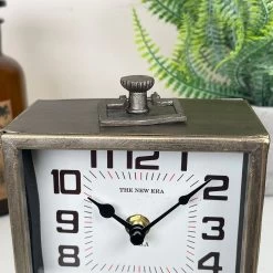 Darthome Limited Antique Brass Square Carriage Clock -Décor Dreams Shop IMG E9049 editedX