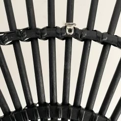 Darthome Limited Black Rattan Mirror 80cm -Décor Dreams Shop IMG E9061