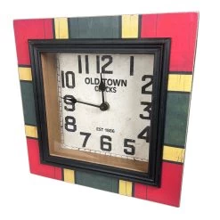 Darthome Limited Square Retro Mantle Clock -Décor Dreams Shop IMG E9070 editedAFcopy