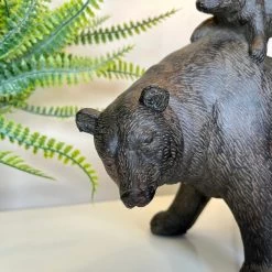 Darthome Limited Black Bear Family Lamp With White Drum Shade -Décor Dreams Shop IMG E9088