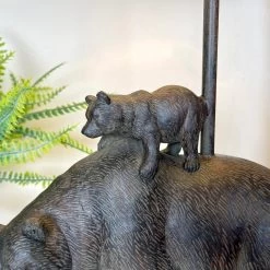 Darthome Limited Black Bear Family Lamp With White Drum Shade -Décor Dreams Shop IMG E9089
