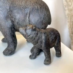 Darthome Limited Black Bear Family Lamp With White Drum Shade -Décor Dreams Shop IMG E9090