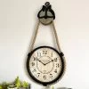 Darthome Limited Hanging Clock On Rope Pulley 1 Darthome Limited Hanging Clock On Rope Pulley -Décor Dreams Shop IMG E9093