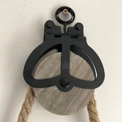 Darthome Limited Hanging Clock On Rope Pulley -Décor Dreams Shop IMG E9096