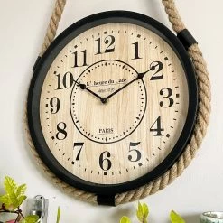 Darthome Limited Hanging Clock On Rope Pulley -Décor Dreams Shop IMG E9098