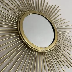 Darthome Limited Small Gold Sunburst Mirror -Décor Dreams Shop IMG E9115
