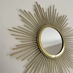 Darthome Limited Small Gold Sunburst Mirror -Décor Dreams Shop IMG E9116