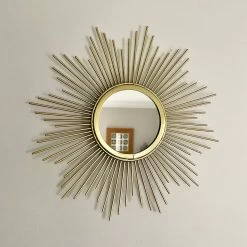 Darthome Limited Small Gold Sunburst Mirror