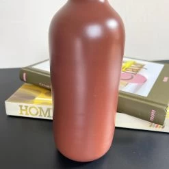 Darthome Limited Nordic Oxide Red Ceramic Bottle Vase -Décor Dreams Shop IMG E9161 editedDF