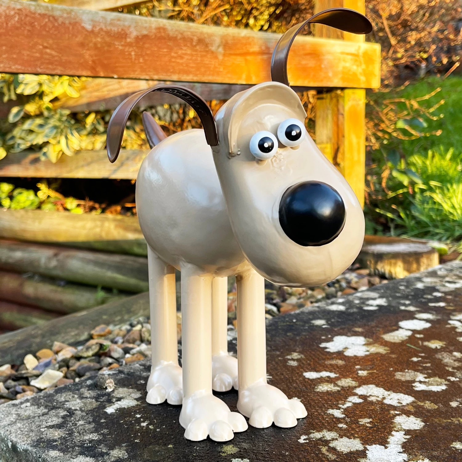 Darthome Limited Metal Wallace And Gromit Garden Statues 5 Darthome Limited Metal Wallace And Gromit Garden Statues - Image 3