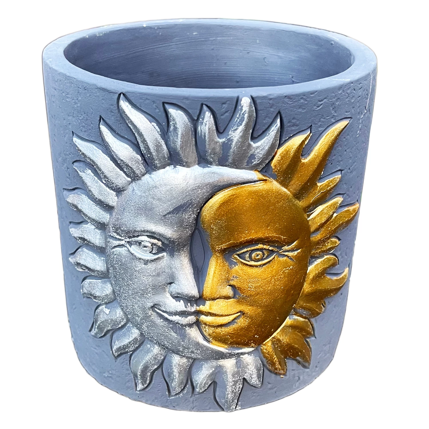 Darthome Limited Cement Sun & Moon Planter 10 Darthome Limited Cement Sun & Moon Planter - Image 8
