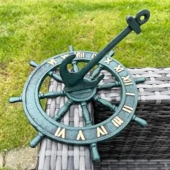 Darthome Limited Cast Iron Anchor & Ships Sail Garden Sundial 24cm -Décor Dreams Shop IMG E9366 edited271