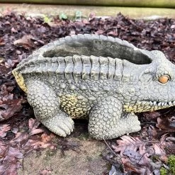 Darthome Limited Cement Crocodile Planter -Décor Dreams Shop IMG E9373