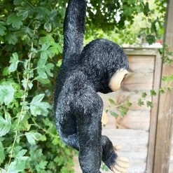 Darthome Limited Black Hanging Monkey Ornament -Décor Dreams Shop IMG E9389 editedBW