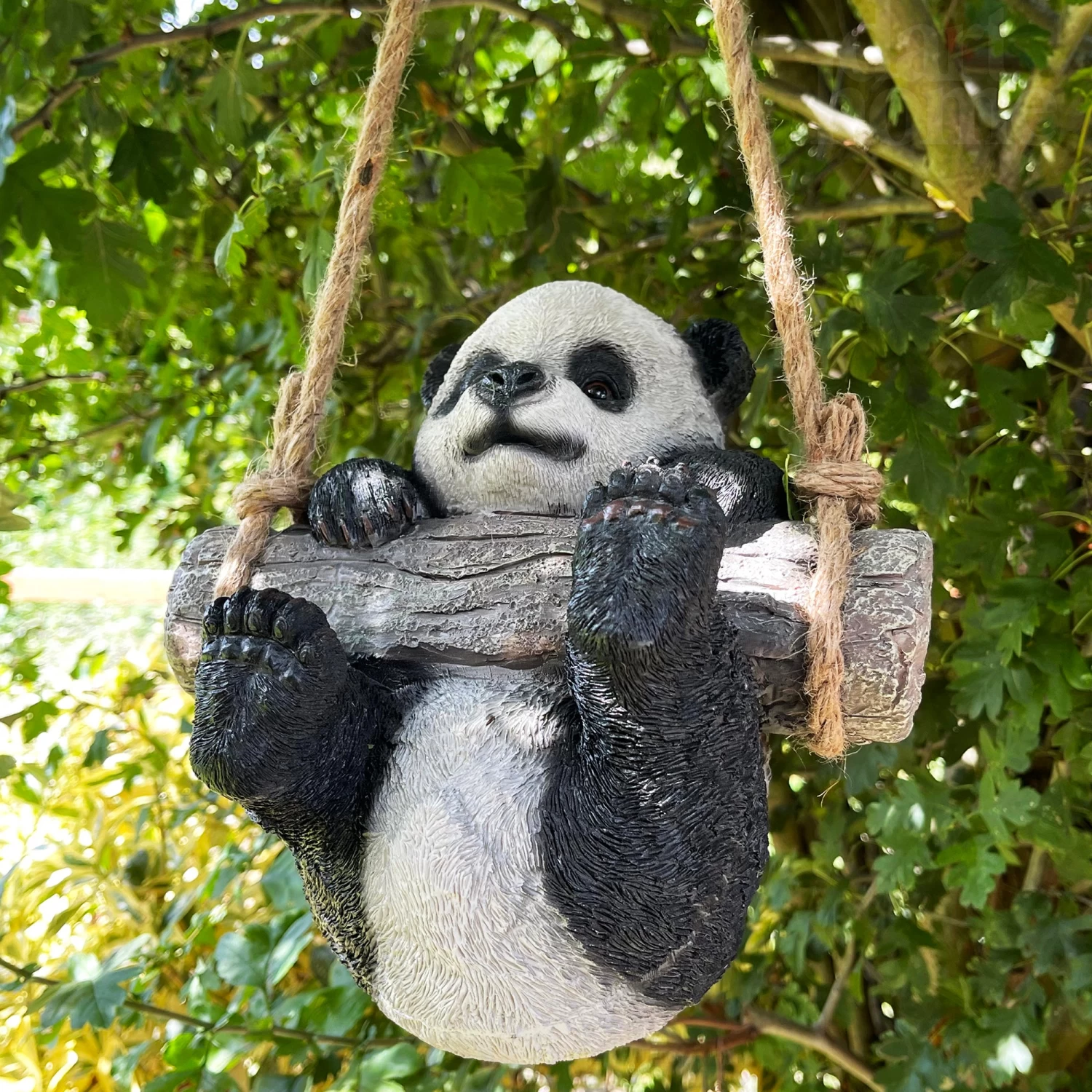 Darthome Limited Swinging Panda Garden Ornament 22cm 3 Darthome Limited Swinging Panda Garden Ornament 22cm