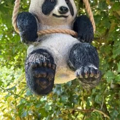 Darthome Limited Hanging Panda Garden Ornament 30cm -Décor Dreams Shop IMG E9419 editedCY