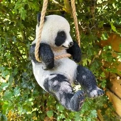 Darthome Limited Hanging Panda Garden Ornament 30cm -Décor Dreams Shop IMG E9420 editedCZ