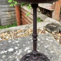 Darthome Limited Tall Round Cast Iron Bird Bath 33cm -Décor Dreams Shop IMG E9442 editedDS