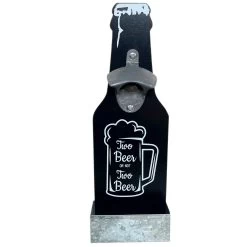 Darthome Limited Black Bottle Opener & Cap Collector - Two Beer Or Not Two Beer -Décor Dreams Shop IMG E9583 editedHFcopy
