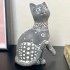 Darthome Limited Country Grey Sitting Cat Ornament -Décor Dreams Shop IMG E9629 editedIN