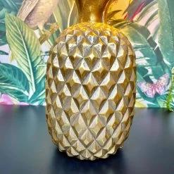 Darthome Limited Gold Pineapple Table Lamp W/ Black Fabric Shade -Décor Dreams Shop IMG E9744 edited19