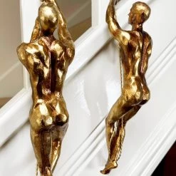 Darthome Limited Set Of 2 Gold Climbing Men Figurines -Décor Dreams Shop IMG E9768 editedMI