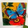 Darthome Limited Butterfly Garden Ceramic Tile Wall Art