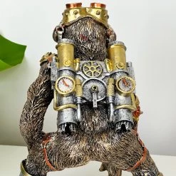 Darthome Limited Gold Steampunk Monkey Sculpture 10 Darthome Limited Gold Steampunk Monkey Sculpture -Décor Dreams Shop IMG E9905